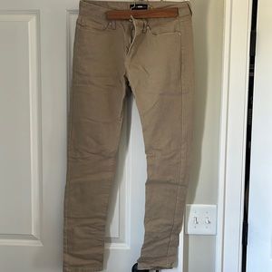 Tan jeans